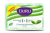 Duru туалетное мыло 1+1 Зеленый чай Soft Sensations 4шт по 80г