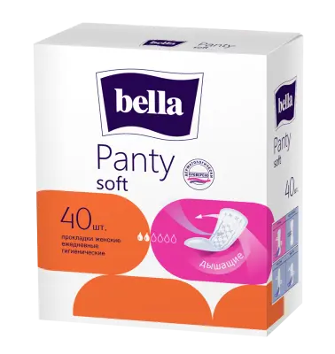 Прокладки ежедневные BELLA PANTY SOFT, 40 шт 