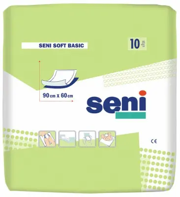 Пеленки BELLA гигиенические SENI Basic по 10 шт 90*60 soft 