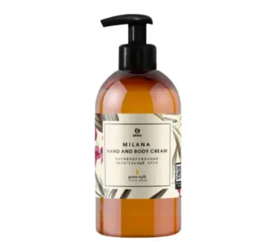 GraSS парфюмированный питательный крем milana hand and body cream green stalk 300мл 