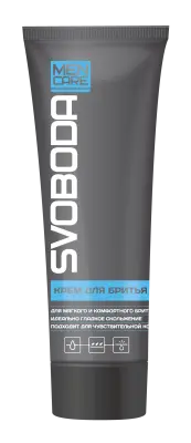 SVOBODA MEN CARE крем для бритья в тубе 75 г 