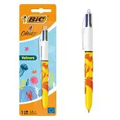 BIC ручка шариковая  цветная велюр 1 шт