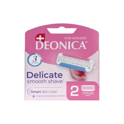 Deonica 3 for women сменные кассеты 2 шт 