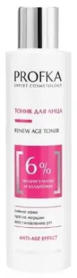 PROFKA тоник для лица renew age toner с муцином улитки и аллантоином 200 мл 