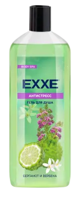 Exxe гель для душа бергамот и вербена 400 мл 