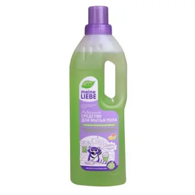 Meine Liebe гель концентрат антибактериальный для мытья пола без хлора фосфатов с эфирными маслами грейпфрута и бергамота биоразлагаемый экологичный 750 мл 