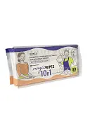 Dukes home wonders салфетки с моющим составом для посуды и уборки аромат бамбук в пластиковом боксе 40 шт