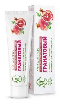 Невская косметика гранатовый крем для лица для сухой кожи 40мл 
