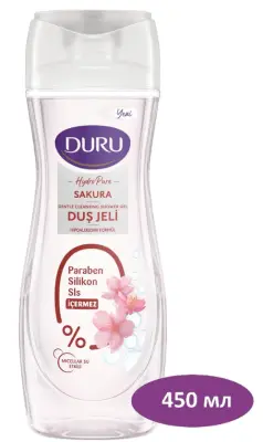 Duru hyd pur гель для душа лепестки сакуры 450мл 