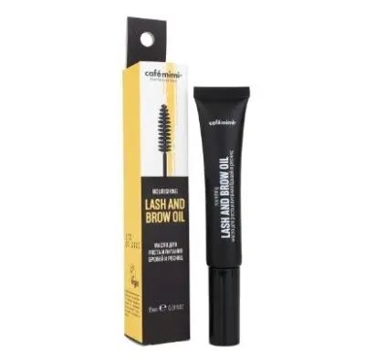 Cafe Mimi масло для роста и питания бровей и ресниц 15 мл 