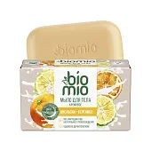 BioMio body cream bar soap кремовое мыло для тела с эфирными маслами апельсина и бергамота 140 г