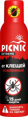 Picnic Extreme аэрозоль от клещей 150 мл 