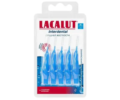 Lacalut ёршик для очищения межзубных пространств Интердентал (M диаметр 3,0мм) 