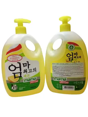 Mama Lemon ultimate бальзам для посуды и детских товаров лимон 1л 
