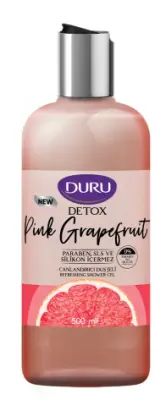 Duru гель для душа detox grapefr 500 мл 
