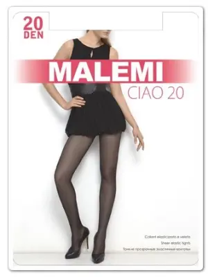 MALEMI колготки  ciao 20  melon 2  эластичн  с  шорт 11% эластана 