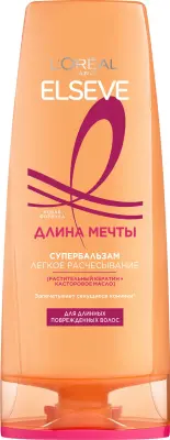 Elseve супербальзам легкое расчесывание длина мечты для длинных поврежденных волос 400 мл 