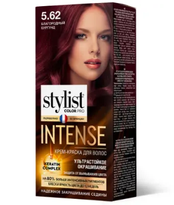 Stylist Color Pro Intense краска для волос тон 5.62 благородный бургунд 