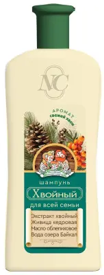 Невская Косметика шампунь для всех типов волос хвойный 400мл 