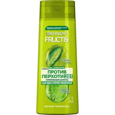 Fructis шампунь 2 в1 против перхости 250 мл 