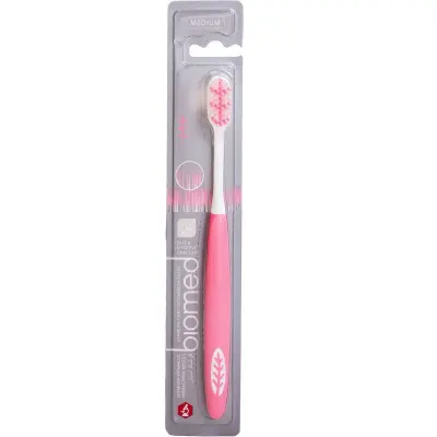 Biomed зубная щетка Silver средняя 
