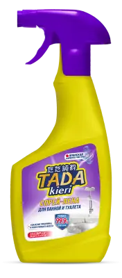 TADA kieri антибактериальная спрей-пена для ванны и туалета 500 мл 