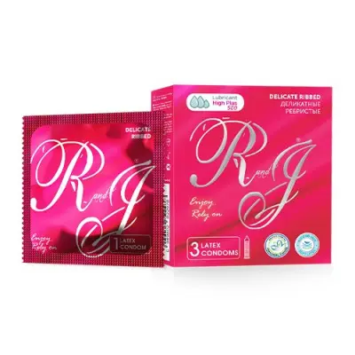 Romeo and Juliette презервативы delicate ребристые натур латекс 3 шт 