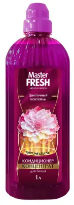 Master FRESH кондиционер концентрат perfume deluxe цветочный коктейль 1 л 