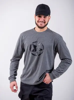 Black Rams Uniform полувер  MTO-007 серый размер XXL 