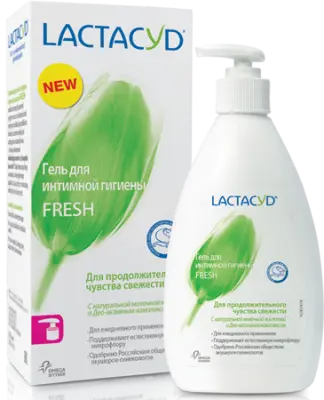 ЛАКТАЦИД гель для интимной гигиены освежающий 200 мл 