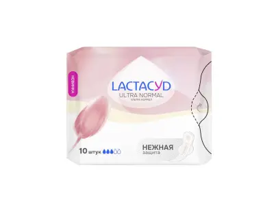 ЛАКТАЦИД прокладки ultra normal 10шт 
