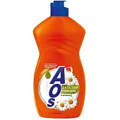 АОS  средство для мытья посуды ромашка витамин е 450 мл