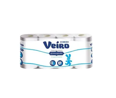 Veiro туалетная бумага 2 х слойная 30 м 8 шт 