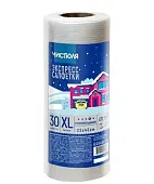 Чистюля салфетка вискозная в рулоне 25*40см 30 шт