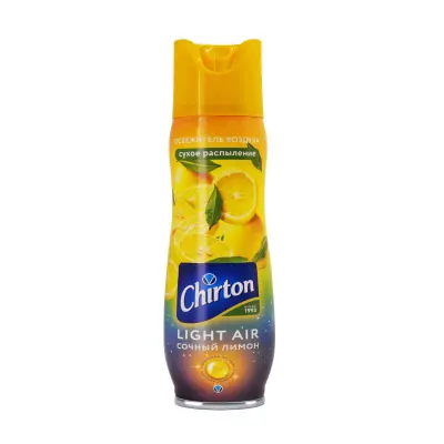 Chirton light air освежитель воздуха сочный лимон 300 мл 