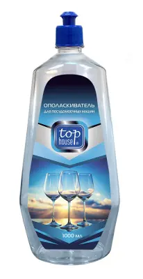 Top House ополаскиватель для посудомоечных машин 1000 мл 