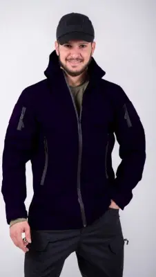Мужская куртка SOFTSELL  SFT-1003 Темно-синий L 