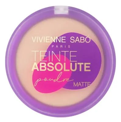 Vivienne Sabo пудра Teinte Absolute matte матирующая тон 03 Светло-персиковый 
