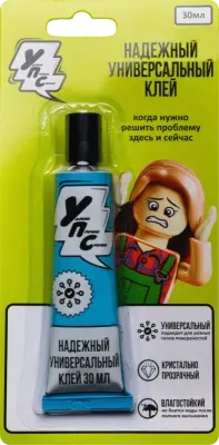Упс универсальный клей блистер 30 мл 