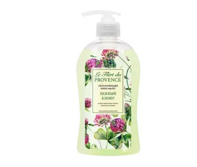 Le Flirt Du Provence увлажняющее крем мыло нежный клевер 500 г 