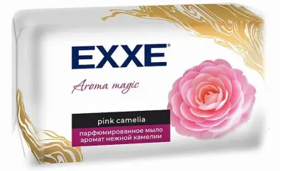 EXXE мыло парфюмированное aroma magic аромат нежной камелии 140г 