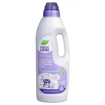 Meine Liebe гель концентрат универсальный для мытья пола без хлора фосфатов биоразлагаемый экологичный 1000 мл 