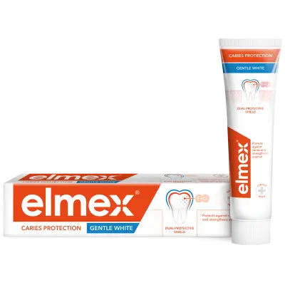 Elmex зубная паста защита от кариеса отбеливающая 75 мл 