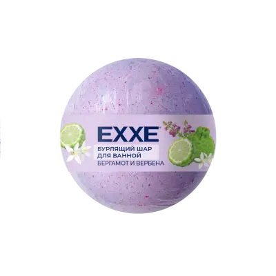 Exxe бурлящий шар для ванной вербена и бергамот 120 г 