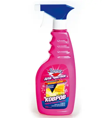 Золушка средство для чистки ковров антистатик эффект 500 мл 