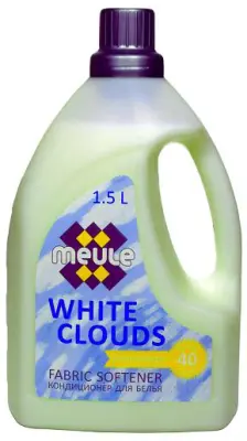 Meule концентрированный  кондиционер для белья белые облака 1,5л 40 стирок 
