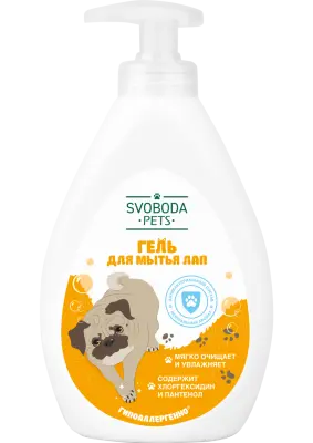 SVOBODA PETS гель для мытья лап 300 мл 