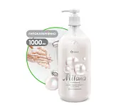 Milana крем мыло жидкое увлажняющее  жемчужное флакон 1000 мл