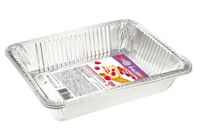 INSULA алюминиевые формы прямоугольные высокие 865 мл 2 штуки 