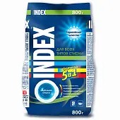 Index средство для стирки порошкообразное 800г